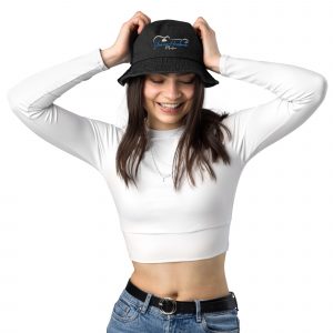 Yvonne Hartman Denim bucket hat