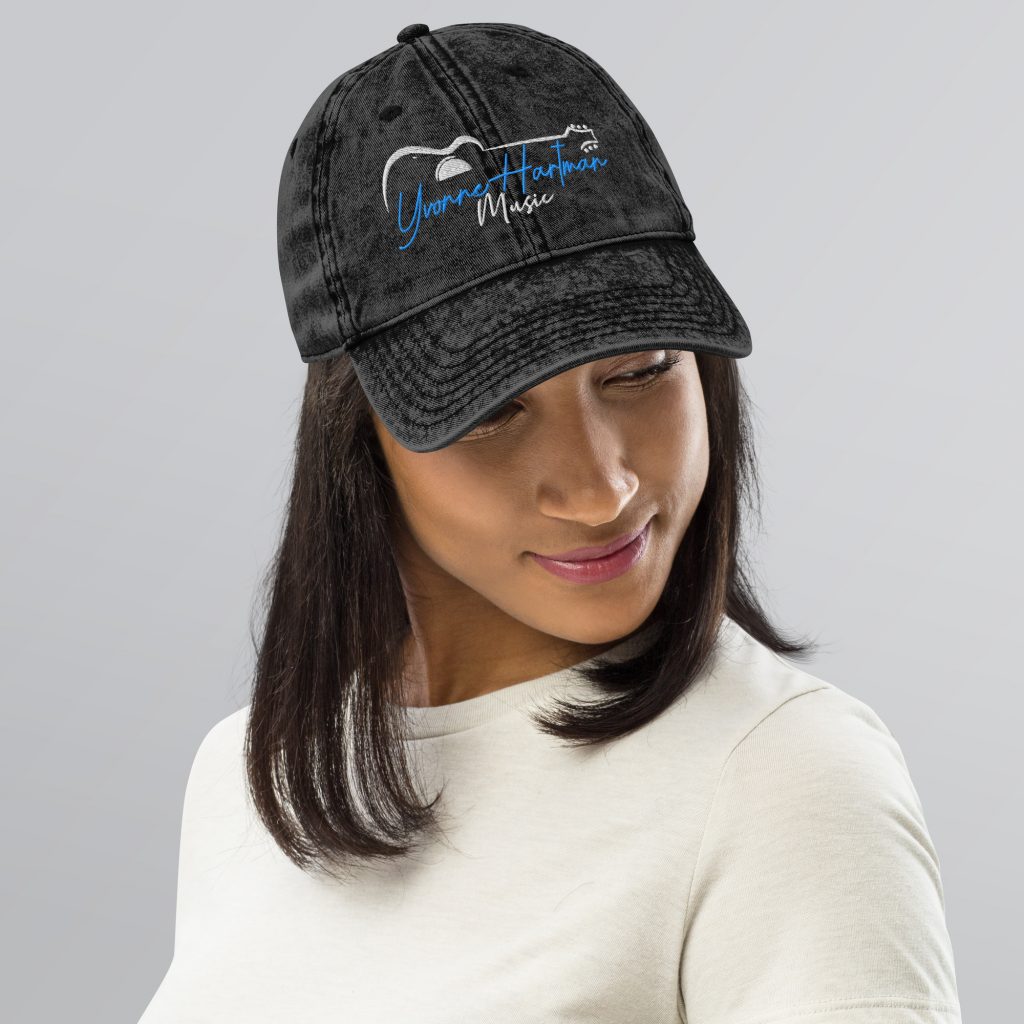 Yvonne Hartman Logo Vintage Cotton Twill Cap