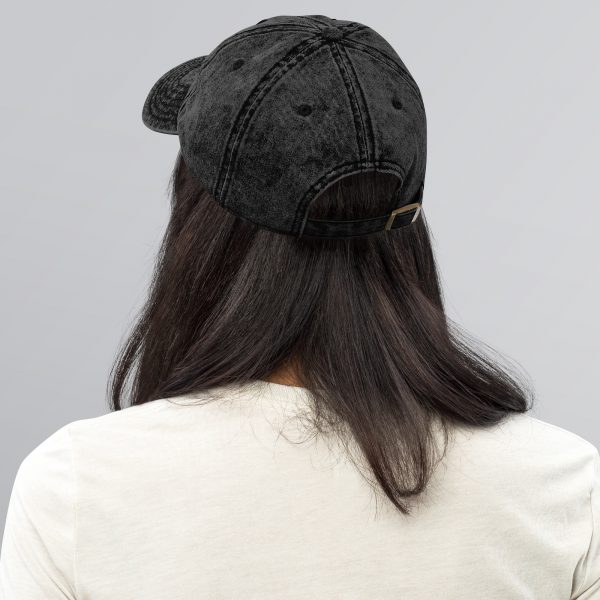 Yvonne Hartman Logo Vintage Cotton Twill Cap - Image 3