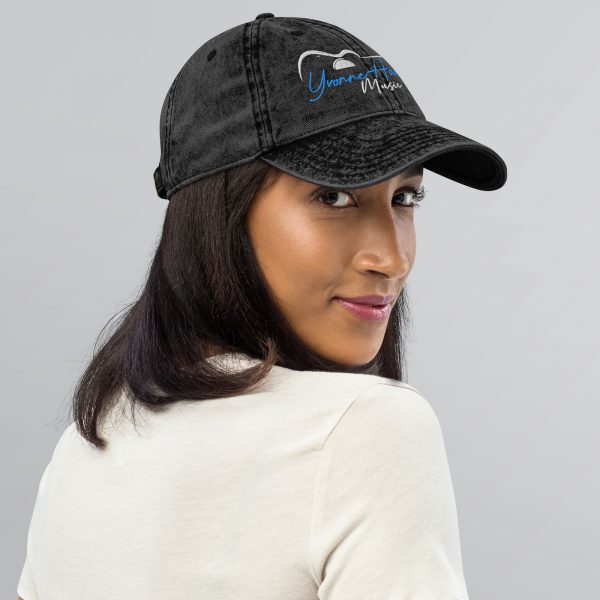 Yvonne Hartman Logo Vintage Cotton Twill Cap - Image 2