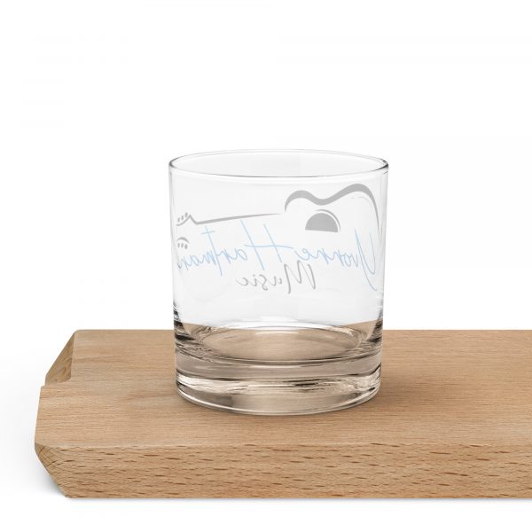 Rocks glass with Yvonne Hartman Logo - Image 2