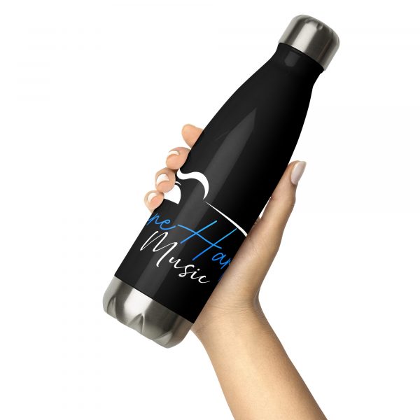 Stainless steel water bottle with Yvonne Hartman Logo - Image 5